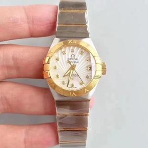 3S produced OMEGA Constellation series PLUMA light feather watch equipped with 8520 movement "Constellation" ladies watch