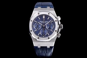 JH Upgraded AP Royal Oak Series AISA7750 Automatic Chronograph Movement Belt Watch Men's Watch