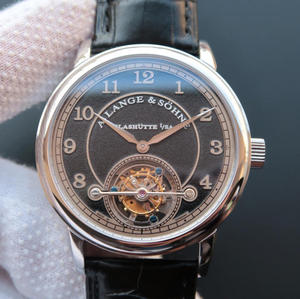 LH Lange u0026 Co. 1815 Series 730.32 Sandblasted Limited Edition Manual Tourbillon Movement ساعة رجالية.