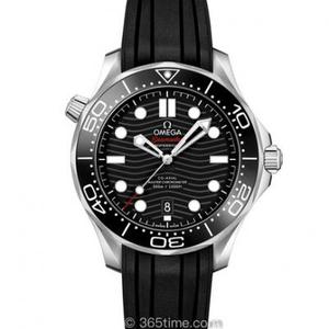 VS مصنع أوميغا Seamaster 300 متر 210.32.42.20.01.001 شريط الرجال ساعة الميكانيكية.