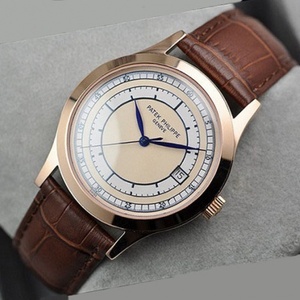 Swiss Patek Philippe original mechanical Swiss 18K rose gold automatic mechanical back men's watch Swiss original movement