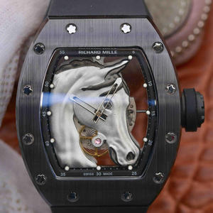 نجح ريتشارد ميل في صناعة الساعات الميكانيكية الأوتوماتيكية للرجال من السيراميك الشريطي RM52-02