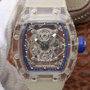 ساعة ريتشارد ميل RM 56-01 ميكانيكية شفافة للرجال.