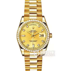 Rolex نموذج: 118348-83208 سلسلة الأسبوع تقويم نوع ساعة الرجال الميكانيكية. .