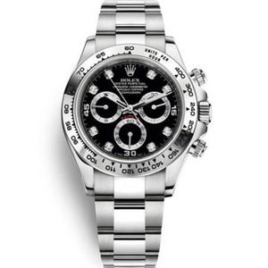 ساعة JH Rolex Daytona الجديدة المطورة M116509-0055 بحزام من الفولاذ المقاوم للصدأ بحركة ميكانيكية أوتوماتيكية للرجال