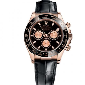 N Factory Rolex Daytona V8 Ultimate Edition 116515LN-L (FC) ساعة ميكانيكية للرجال وجه قهوة مثالي إعادة إصدار