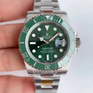 N Factory v10 Green Water Ghost أعلى نسخة من ساعة Rolex Green Water Ghost 116610LV-97200 الأعلى طبقًا في السوق