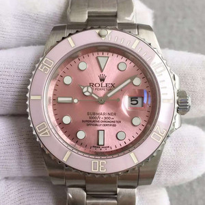 نسخة رولكس V5 من مسحوق المياه شبح ROLEX Submariner للسيدة ؛ 2836 حركة ميكانيكية أوتوماتيكية ، قطر 40 مم ، ساعة نسائية من الستانلس ستيل.