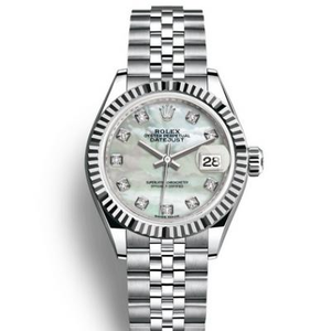 Rolex المرأة Datejust M279174-0009 المرأة الميكانيكية ووتش أعلى مشاهدة النسخة المتماثلة.