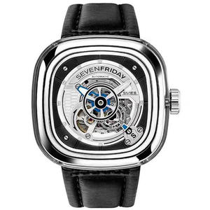 Seven Fridays SEVENFRIDAY-S1/01 leather watch men's watch automatic mechanical movement dense bottom