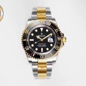 يظهر منتج VR الجديد لأول مرة في إصدار VR Sea Am Ambassador Single red ghost king 43MM K الذي يقسم عصر النسخة المقلدة من Rolex sea descent من الذهب عيار 18 قيراطًا.