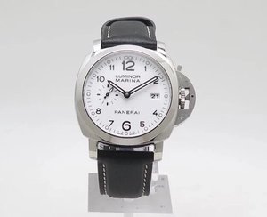 VS Factory Panerai Pam00499 ساعة ميكانيكية للرجال لوحة بيضاء.