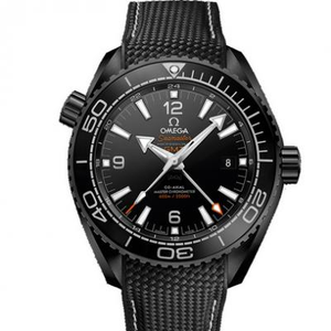 VS factory Omega 215.92.46.22.01.001 all black ceramic ocean universe 600 meters "deep sea black" luminous