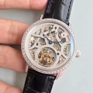 Zhongshi Shopping Piaget Tourbillon Watch One-to-One Precise Imitation Piaget Extraordinary Treasures Series Real Time Wheel Manual Winding Mechanical Men's Watch