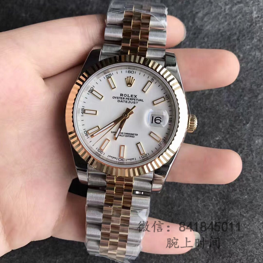 N Factory Rolex Datejust Series 41 Pack Gold (True Gold) Never fade and never change color - إضغط الصورة للإغلاق