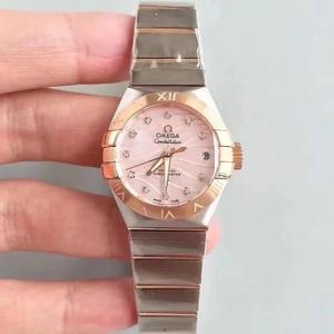 3S produceret OMEGA Constellation serien PLUMA let fjer ur udstyret med 8520 bevægelse "Constellation" damer ur