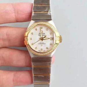 3S produceret OMEGA Constellation serien PLUMA let fjer ur udstyret med 8520 bevægelse "Constellation" damer ur