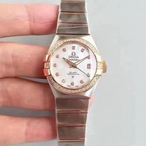 3S produceret OMEGA Constellation serien PLUMA let fjer ur udstyret med 8520 bevægelse "Constellation" damer ur