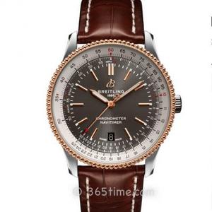 TF replika Breitling Aviation Kronograf A17326211C1P2 Brun Alligator Læder Mekanisk Mænds Watch