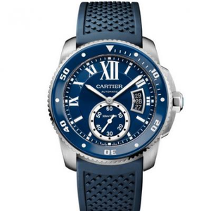 Cartier CARTIER WSCA0011 dykning ur silikone rem mænds ur