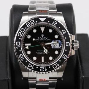 GM Nyt produkt Rolex Greenwich ll: v2 Version Opgraderet 3186 Core 904 rustfrit stål mænds mekaniskur