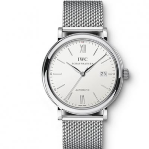 mk fabrik indgraveret IWC Portofino IW356505ASIA2892 automatisk mekanisk bevægelse herreur med stålbånd.