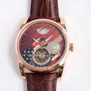 JB Parma TONDA Series PFS251 Top Tourbillon Watch True Tourbillon Manual Winding Mechanical Movement Herreur