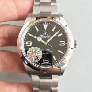 JF Factory Rolex Explorer 214270 series 2016 seneste version af den fuldautomatiske mekaniske bevægelse 1: 1 top replika.