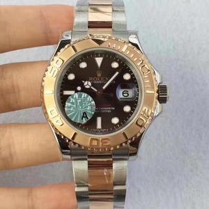 JF Factory Rolex Yacht-Master 16623 sort perlemorur