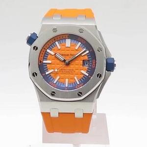 JF producerede AP Aibi 15710 Color Series Royal Oak Offshore Series Mechanical Men's Watch V8 version.