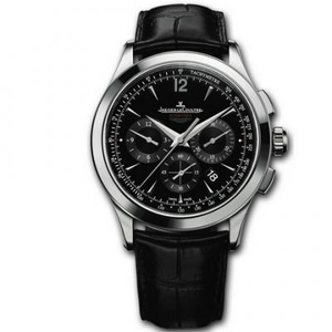 Jaeger-LeCoultre Master Series Q153847N Chronograph Multifunctional Automatisk Mekanisk Mænds Watch High-end Diamond-besat Model.