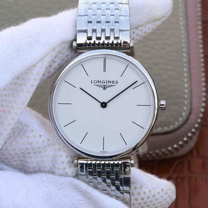 JF Longines Elegant Garland Series schweiziske Quartz Movement Mænds / Kvinders Ultra-tynde Watch