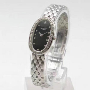 Longines Oval Ladies Quartz Movement Watch fra Taiwan Factory Genudgivelse