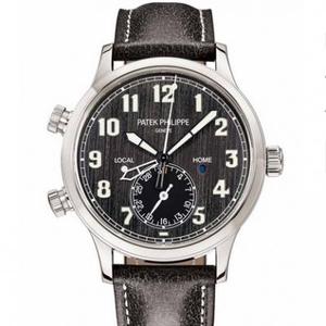 GR Patek Philippe tidszone funktion ref.5524T-010 Calatrava pilot rejse tid ur serie mænds ur