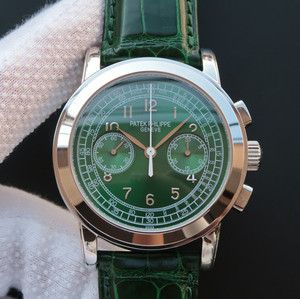 Patek Philippe komplikationsserie 5070 manuel Herreur med 7750 mekanisk bevægelse på kæden.