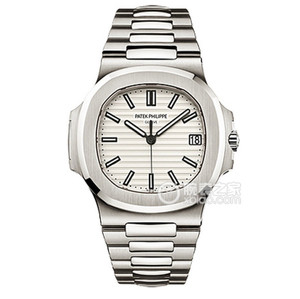 Top mk fabrik replika Patek Philippe Nautilus 5711/1A rustfrit stål klassisk hvid