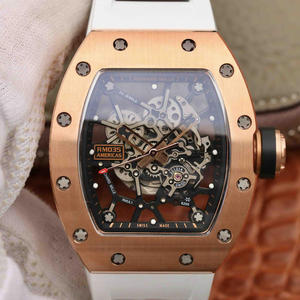 KV Richard Mille RM035 Americas "American Bull" Erindringsmønter Edition Alle rosa guld. Top poleret, herreur