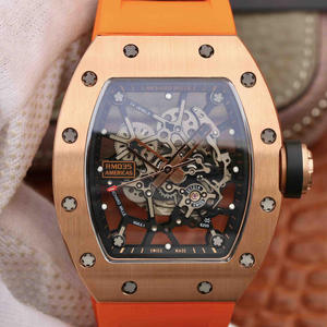 KV Richard Mille RM035 Americas "American Bull" Erindringsmønter Edition Alle rosa guld. Top poleret, herreur