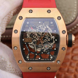 KV Richard Mille RM035 Americas "American Bull" Erindringsmønter Edition Alle rosa guld. Top poleret, herreur