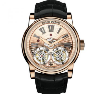 JB Factory Roger Dubuis ægte dobbelt tourbillonon RDDBHO0571 dobbelt tourbillon top ur Den dyreste tourbillon