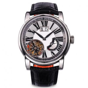 JB Roger Dubuis HOMMAGE (hyldest serie) serie RDDBHO0568 se mænds ur manuel tourbillon mekanisk bevægelse