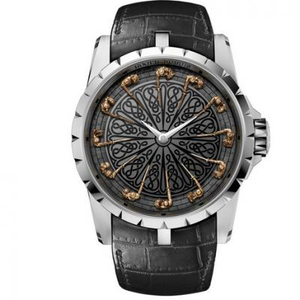 Roger Dubuis King Series RDDBEX0495 Round Table 12 Knights En af mænds mekaniske ur