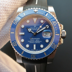 Rolex SUB Submariner Serie 116619LB Blue Water Ghost Blue Ghost V5 Edition Tape