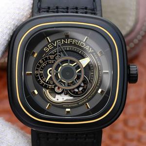 SV Syv fredag Sevenfriday rumskib Cool Mænds Watch