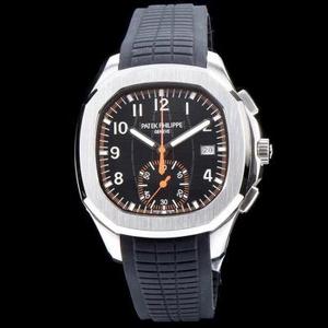 Patek Philippe AQUANAUT-serien granat copyright @ TW kvalitet, CH 28-520 C automatisk kronograf.