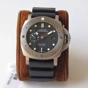 ZF Factory Panerai 1305 Titanium Alloy Herre Tape Watch Top Replica Stor diameter 47 mm.