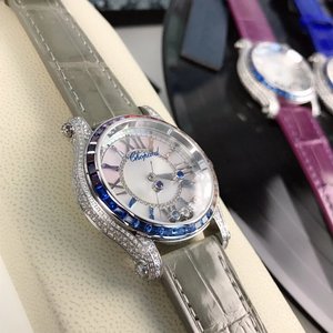 Chopard HAPPYDIAMONDS automatische mechanische Göttin Uhr Piageter Synchronisation neuer Regenbogendiamant