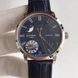 [GF Ultimate Edition] Glashütte Original Kongressabgeordneter Big Date Moon Phase Uhr 100-04-32-12-04 Herrenuhr