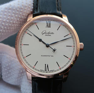 FK Glashütte Senator Serie 1-39-59-01-02-04 Mechanische Herrenuhr Rose Gold Diamond Edition