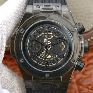 HB Hublot BIG BANG Serie 411.JX.4802.RT Gummiband automatische mechanische Herrenuhr